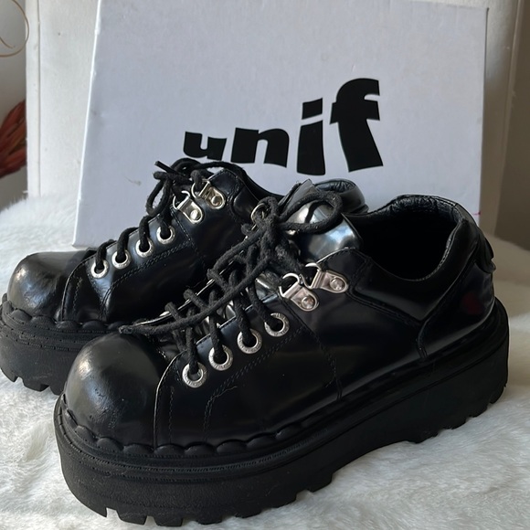 UNIF SEEK SHOE OXFORD PLATFORM - Picture 4 of 13